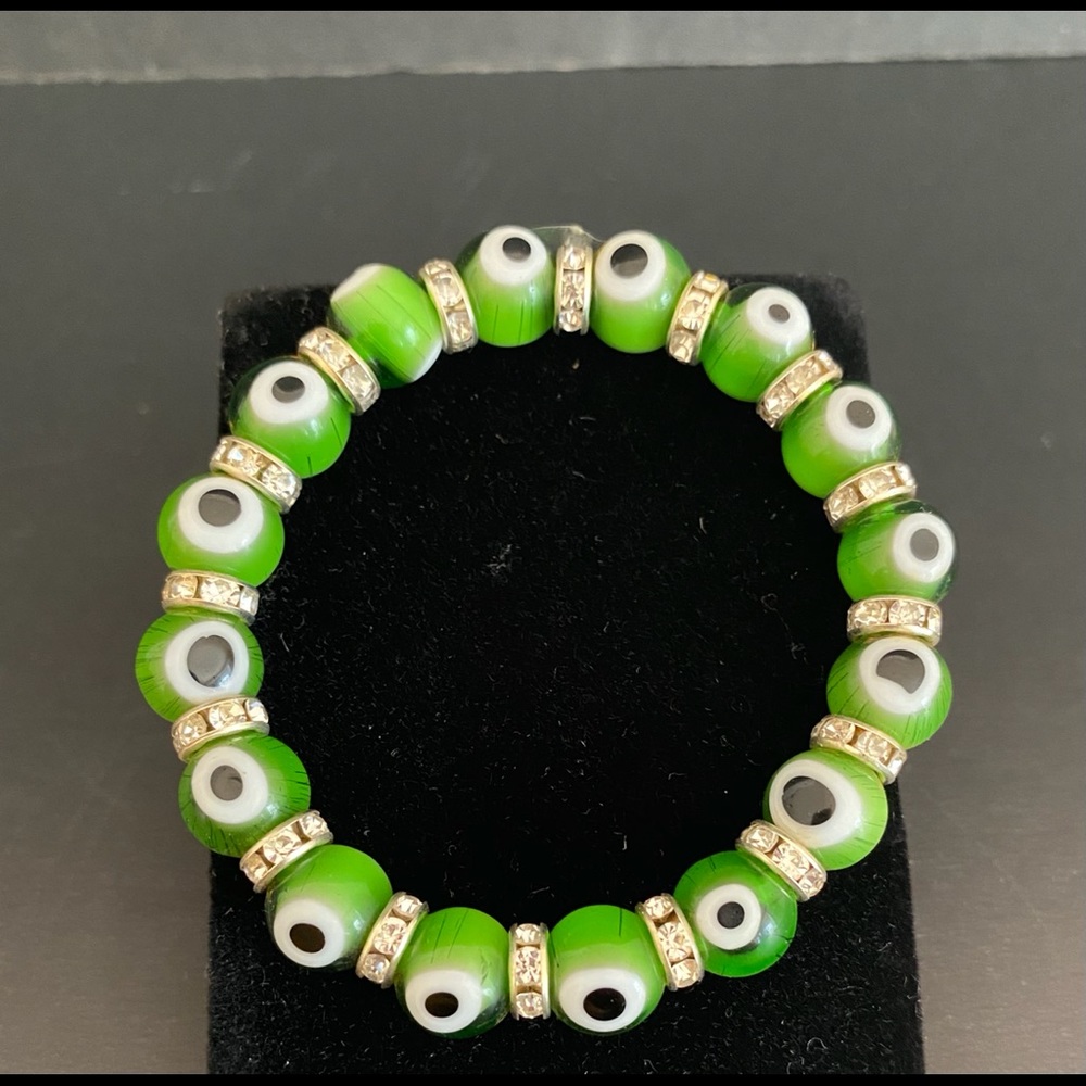 Green evil ya bracelet